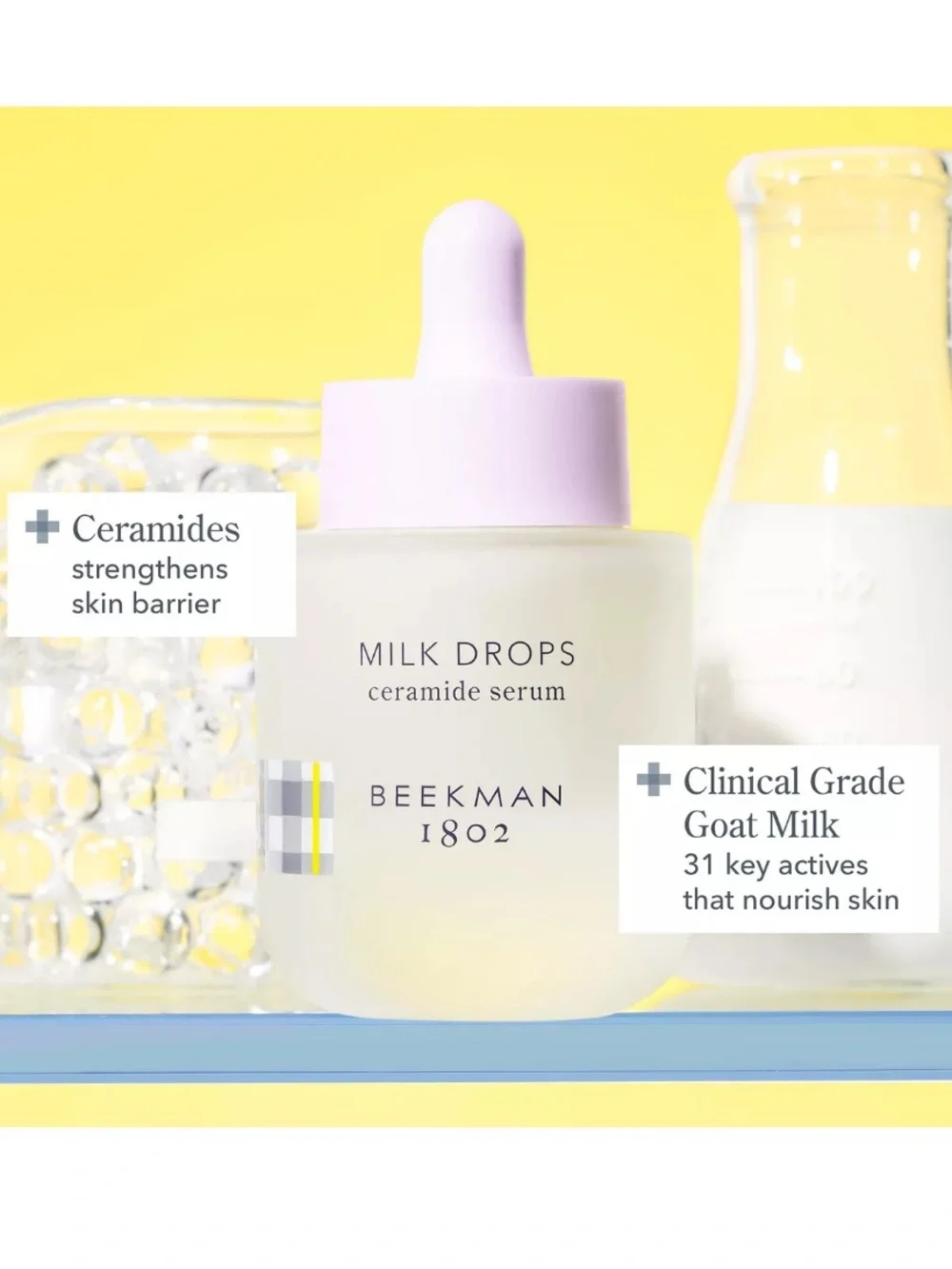 Beekman 1802 Milk Drops Ceramide Serum 15ml BRAND NEW IN BOX
